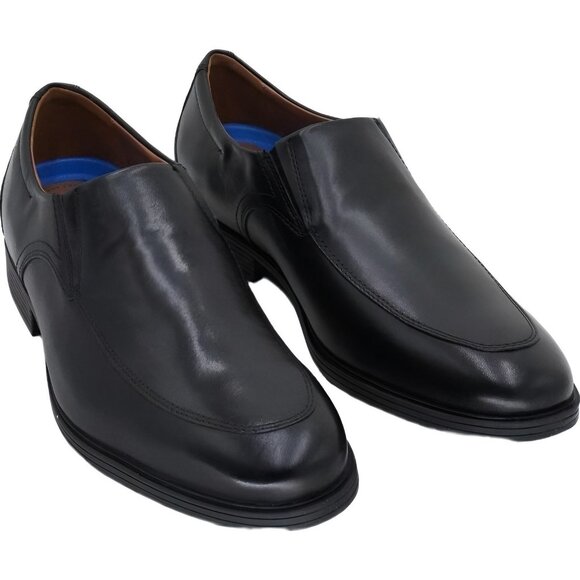 Clarks Men\'s Whiddon Step Slip-On Dress Loafers Black US 11.5W EU 45 main image 6